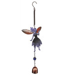 Metal Fairy Garden Bell Purple(D 5 )