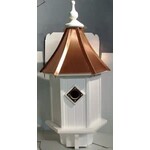 10" Bluebird House With Bright Copper Roof