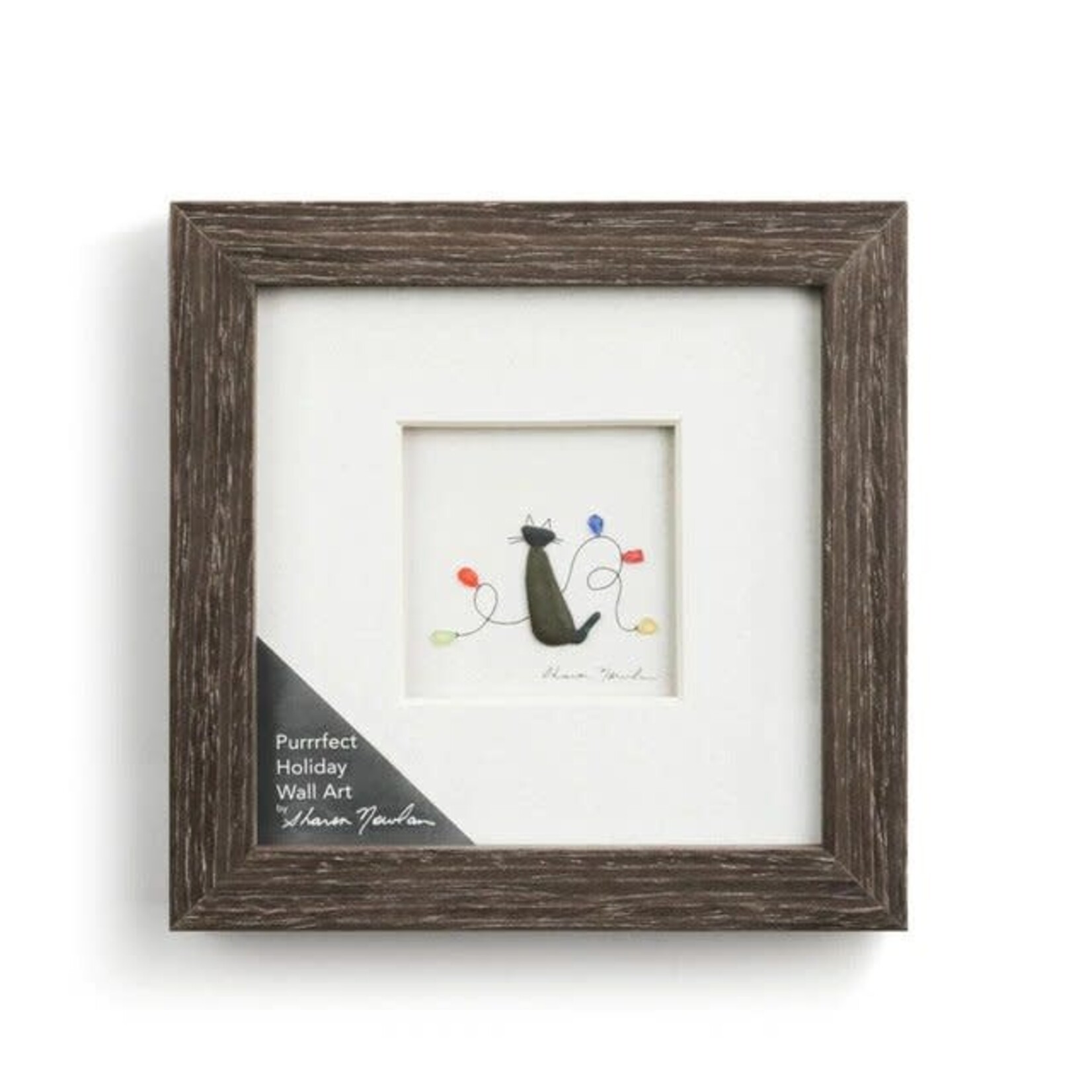 Sharon Nowlan Purrrfect Holiday Wall Art