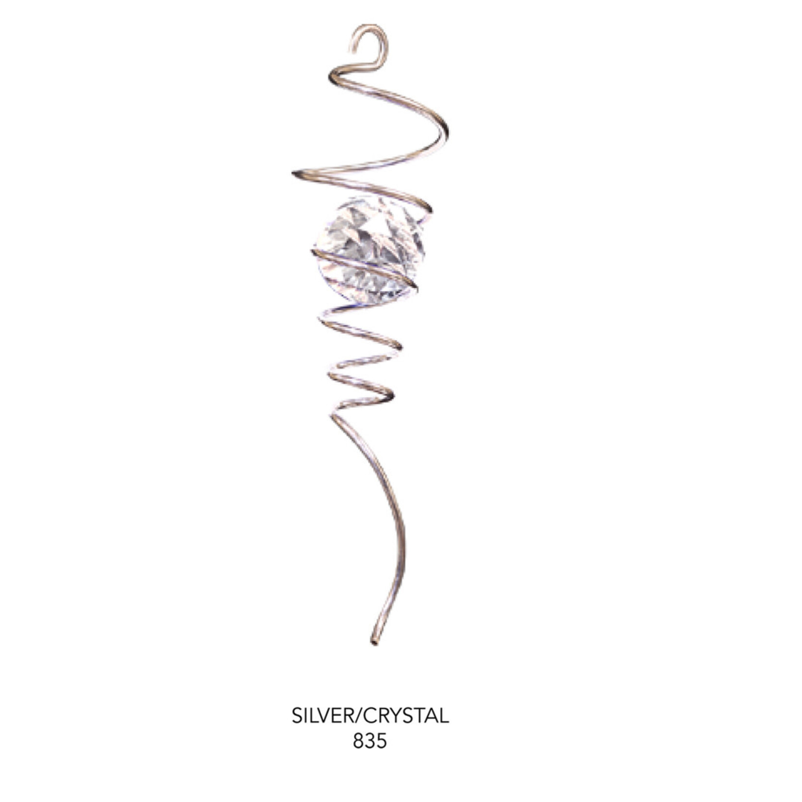 Spinfinity Spiral Tail Silver/Crystal