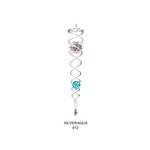 Spinfinity Crystal Silver/Aqua Twister  (B5 BS)