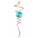 Spinfinity Crystal Spiral Tail Gold/Aqua