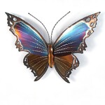 Copper Art LLC Single Flight Path Butterfly  Wall Decor