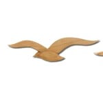 Teak Seabird Large