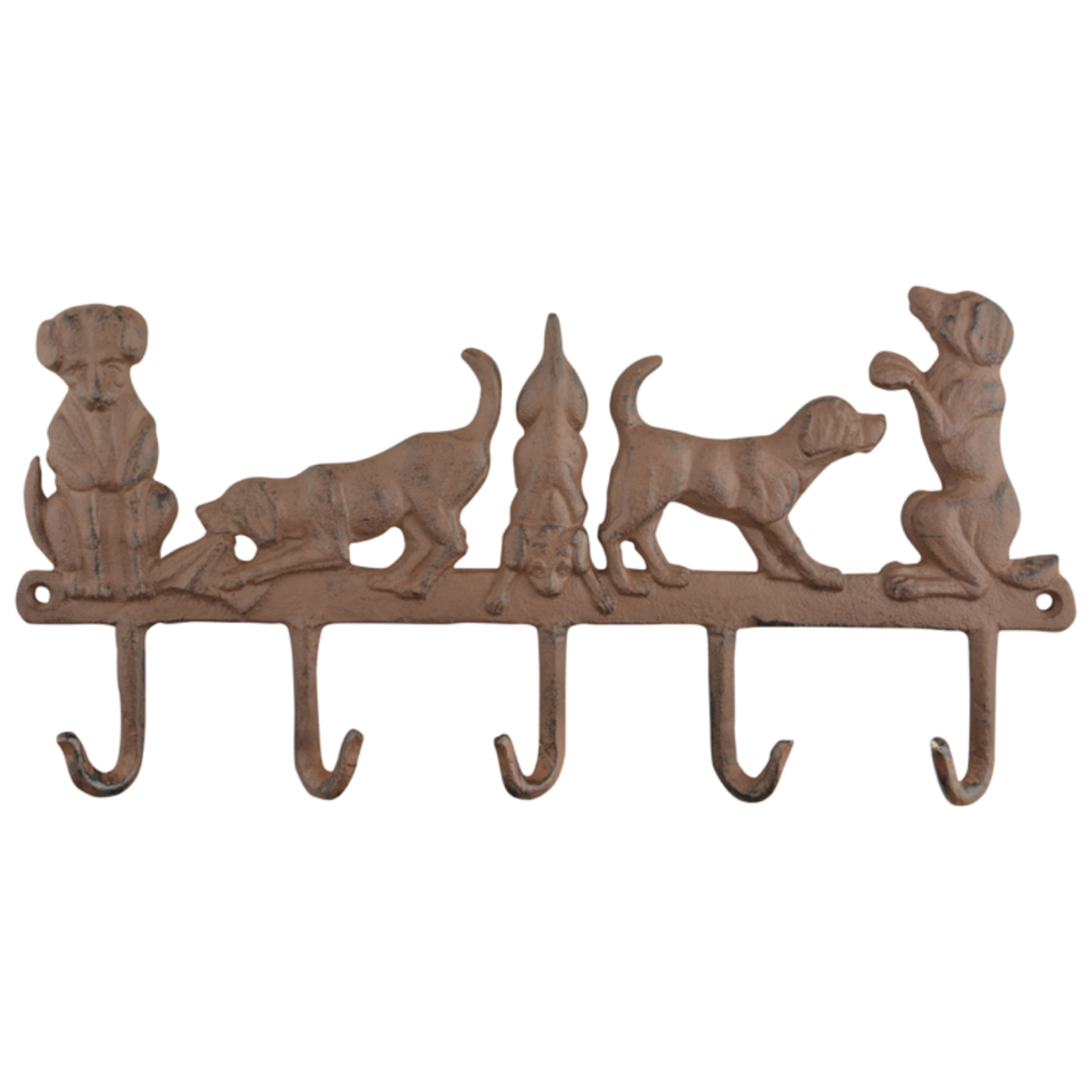 Hanger/Hooks with  5 Dogs