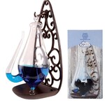 Weather Glass with Cast Iron Holder