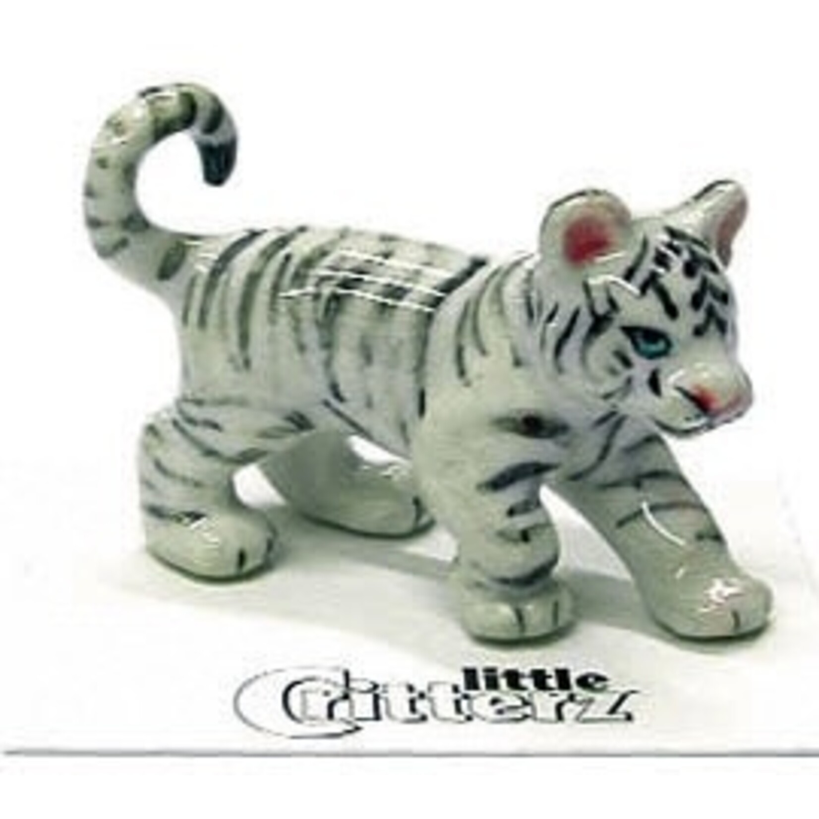 Little Critterz Asia Tiger Cub - White