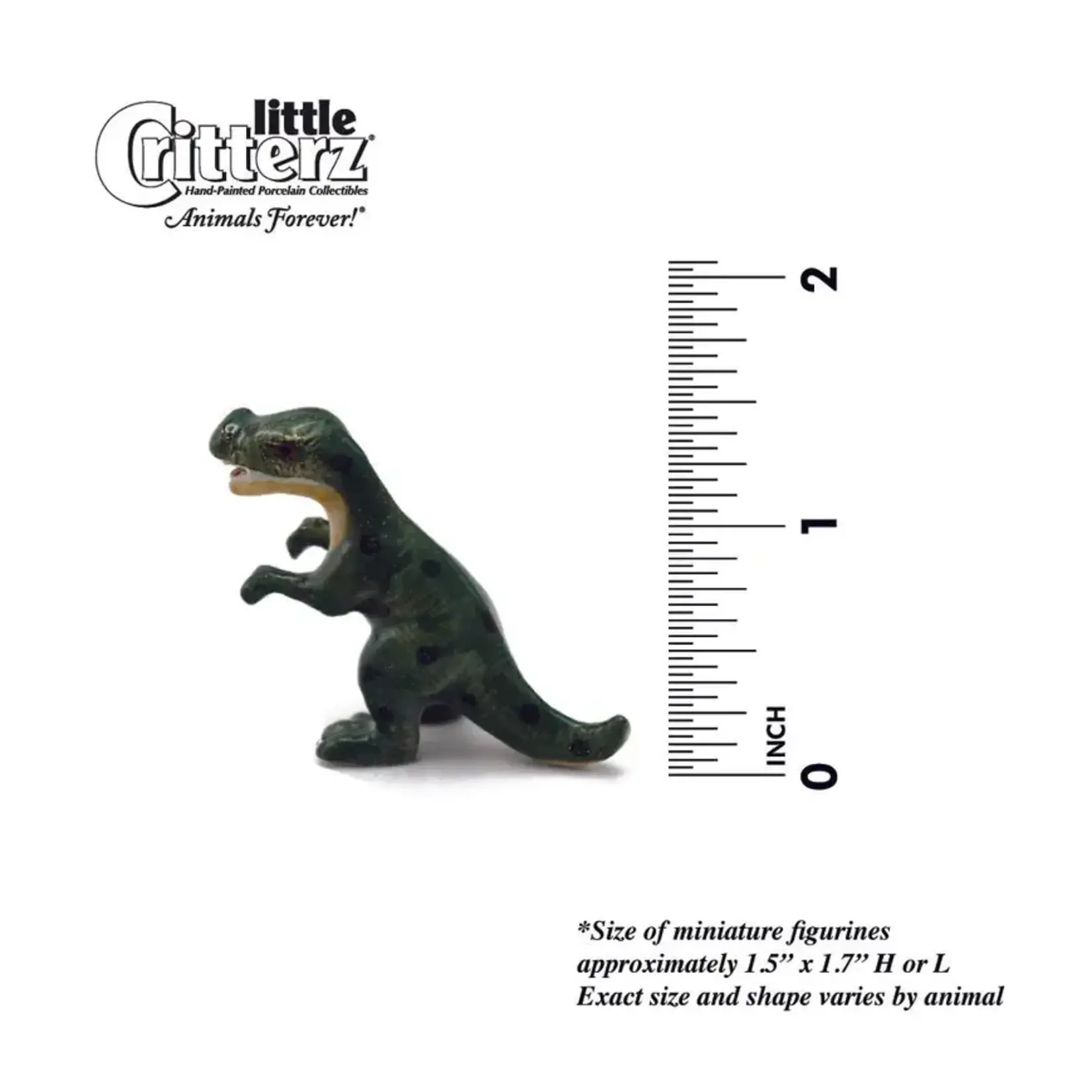 Little Critterz Tyrannosaurus Rex Collectible (blk pantry)