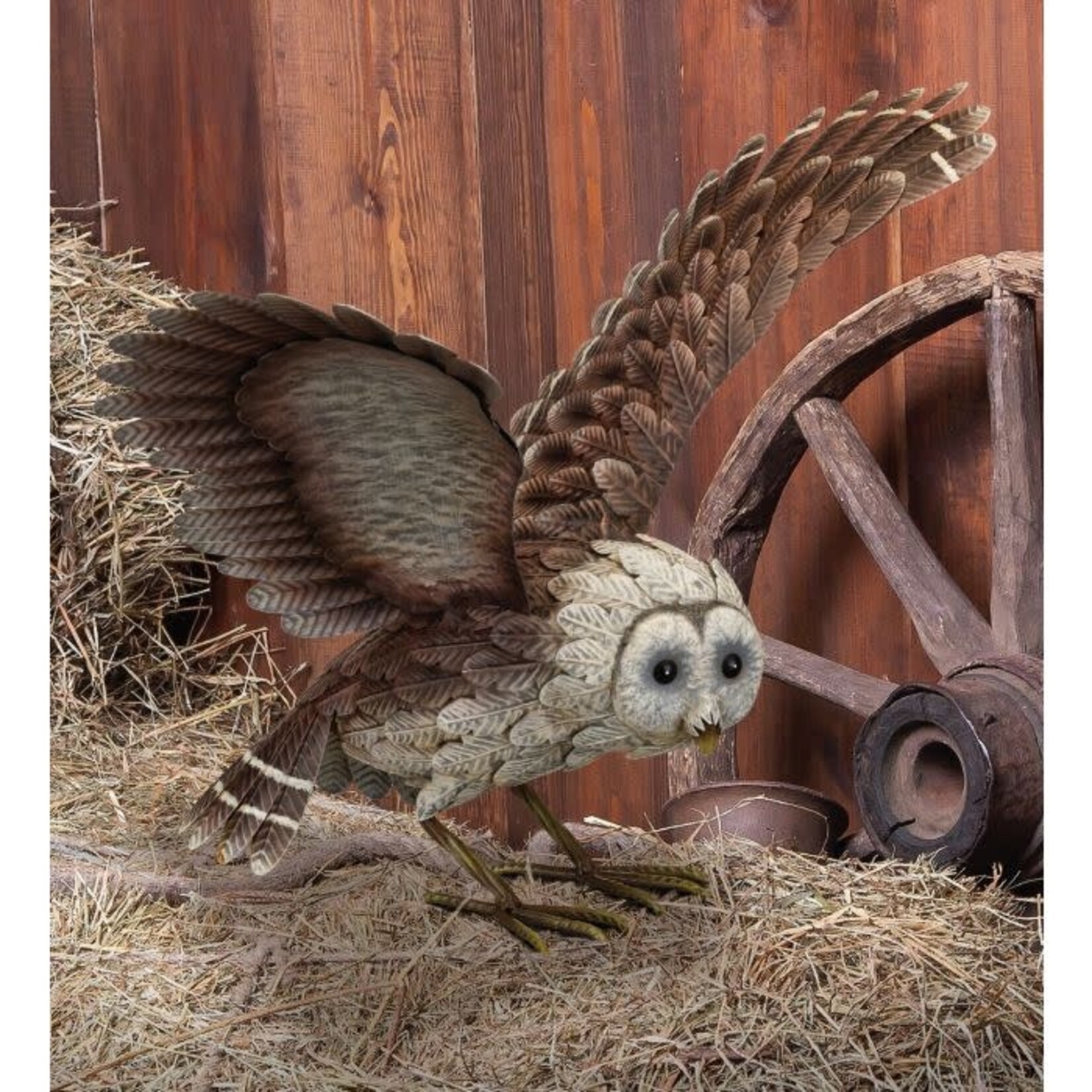 Regal Art & Gift Barn Owl - Wings Up