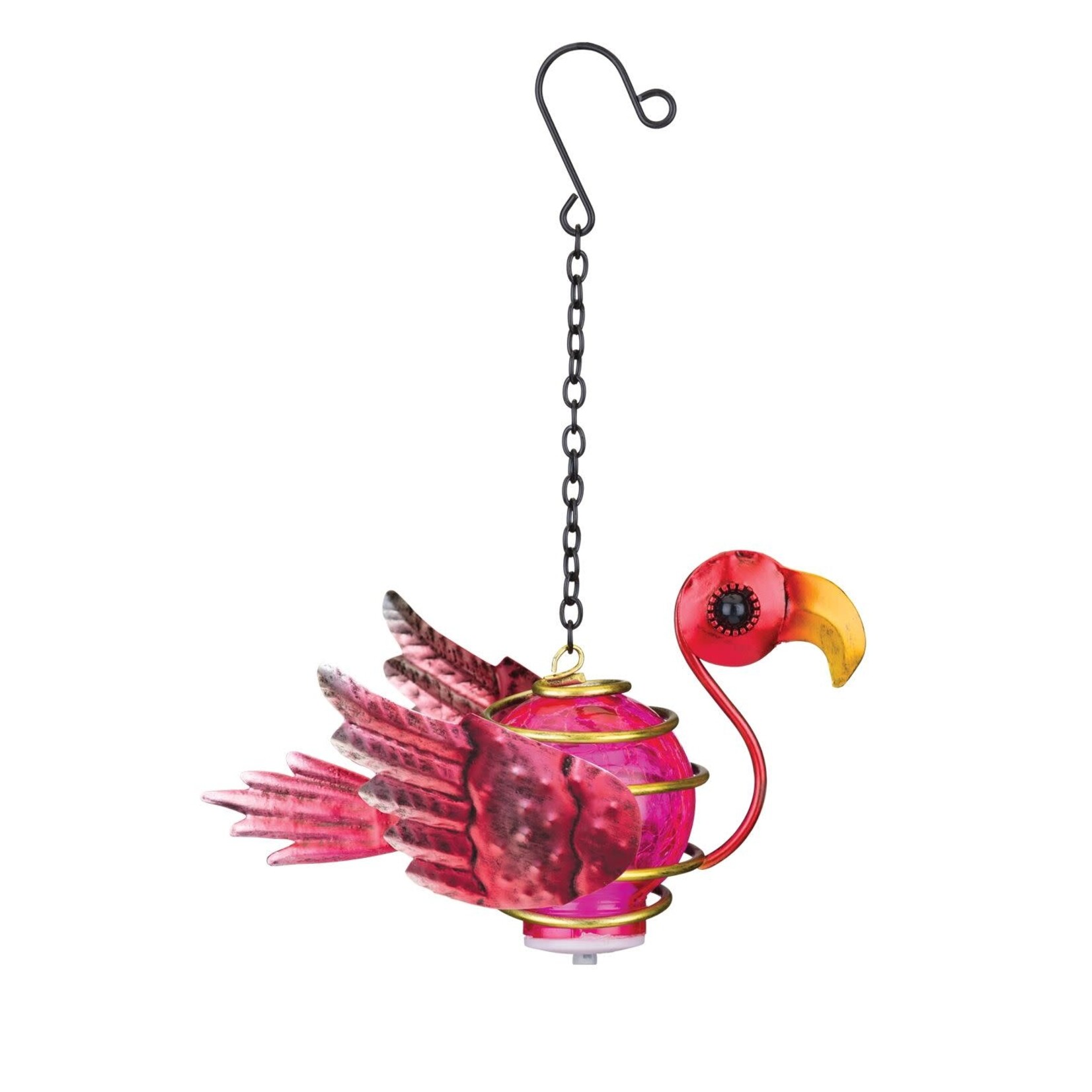 Regal Art & Gift Bird Solar Lantern Flamingo