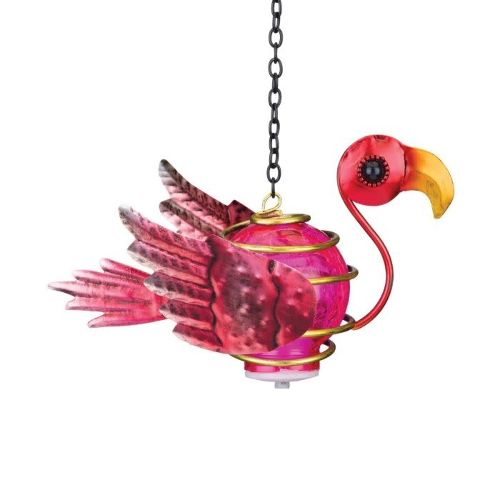 Regal Art & Gift Bird Solar Lantern Flamingo