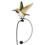 Regal Art & Gift Rocker Hummingbird Stake Ruby