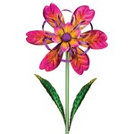 Regal Art & Gift Ribbon Flower Spinner Stake - Pink