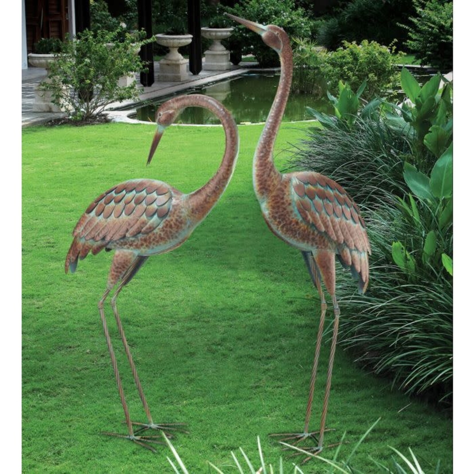 Regal Art & Gift Crane Standing Art  Head Up