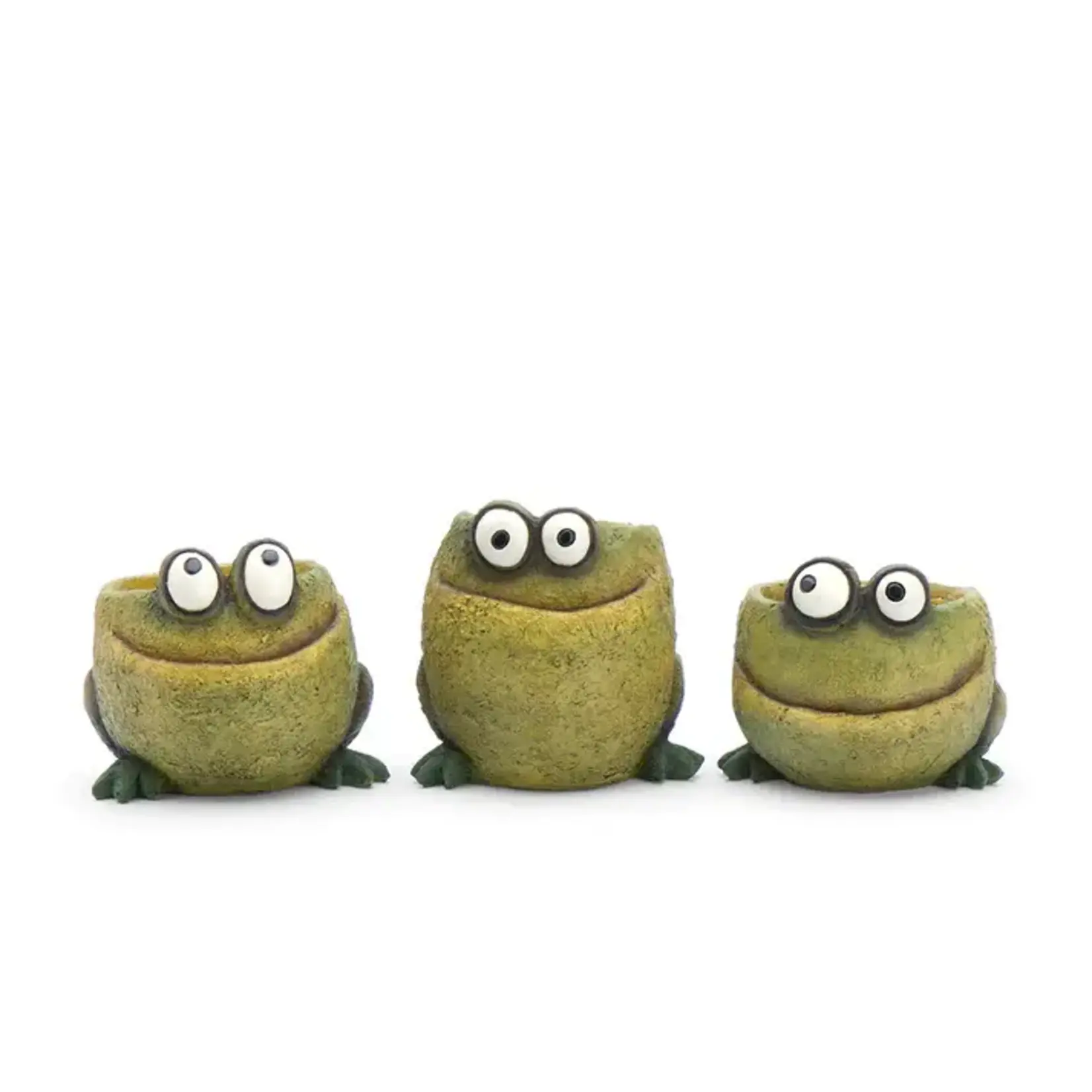 Blobhouse Blobhouse Baby Frog Mini Planter Pose Three