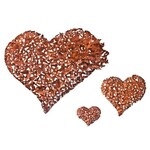 Think Outside Butterfly Heart Medium    (G21)