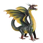 Regal Art & Gift Dragon Décor 30" - Green