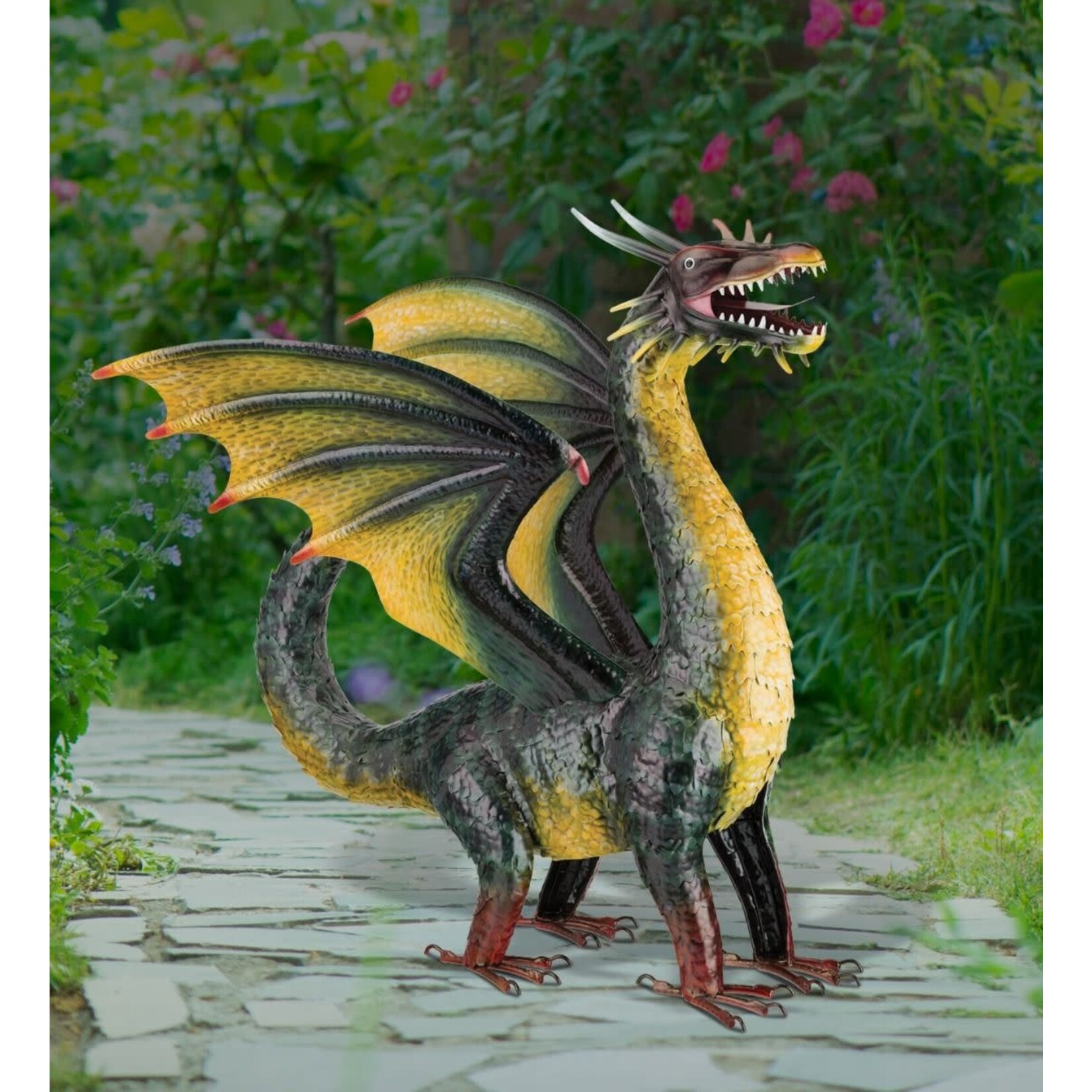 Regal Art & Gift Dragon Décor 30" - Green