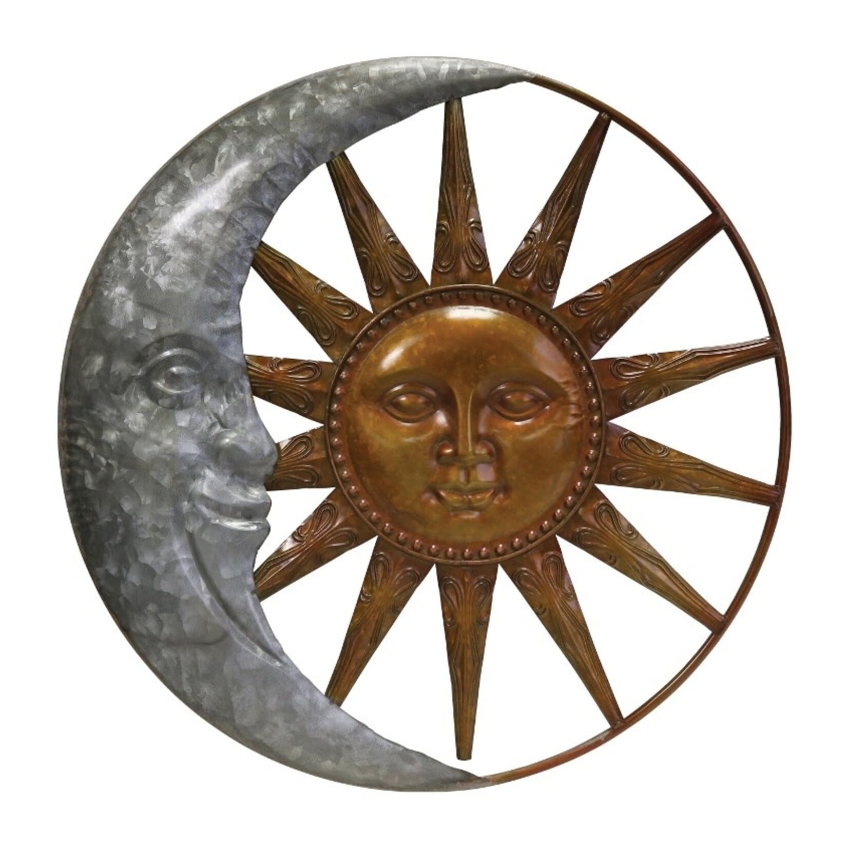 Regal Art & Gift Galvanized  Sun & Moon