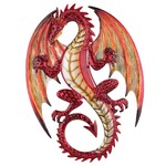Regal Art & Gift Glass Dragon  - Wall Décor