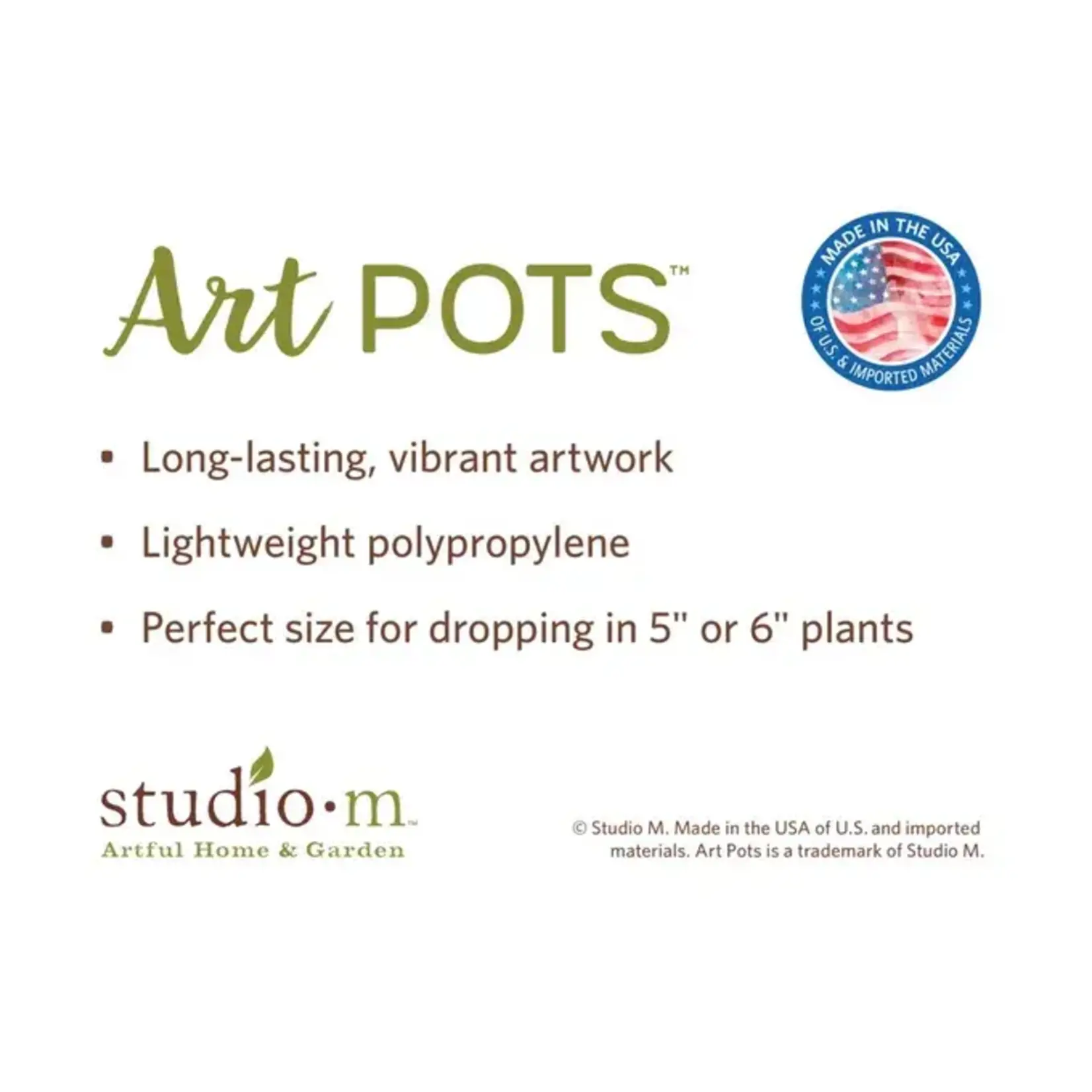 Thanks So Much 6" Art Pot