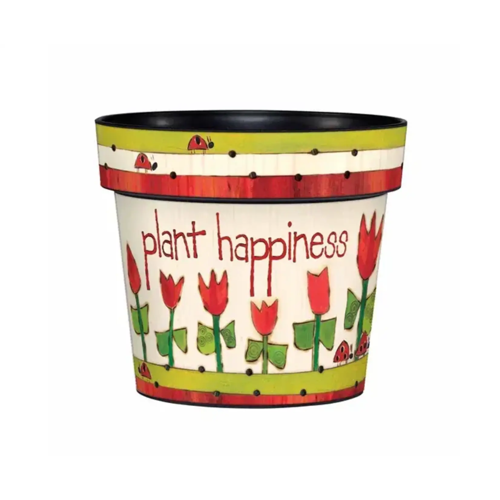 Plant Happiness 6" Art Pot