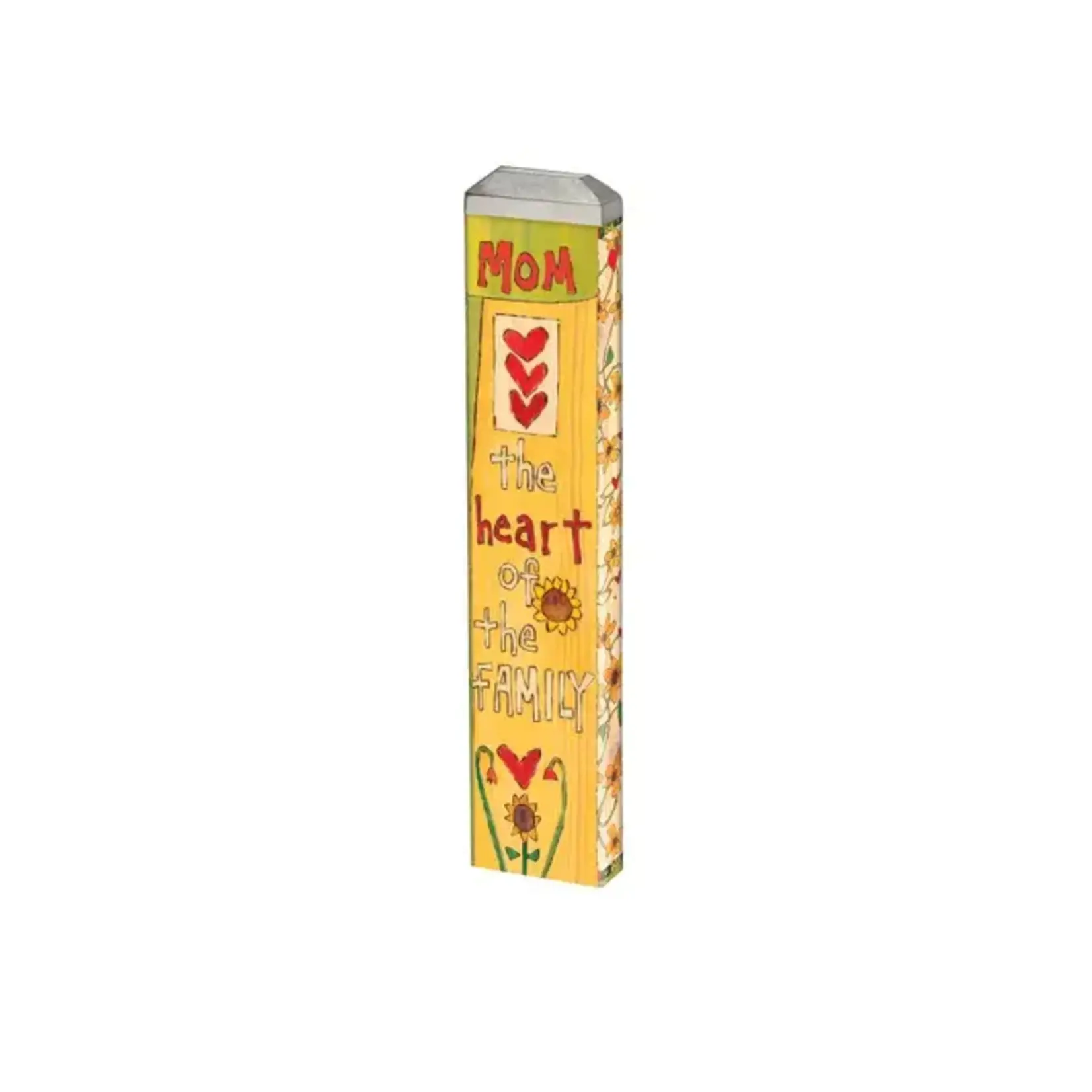 Heart of the Family 13" Mini Art Pole