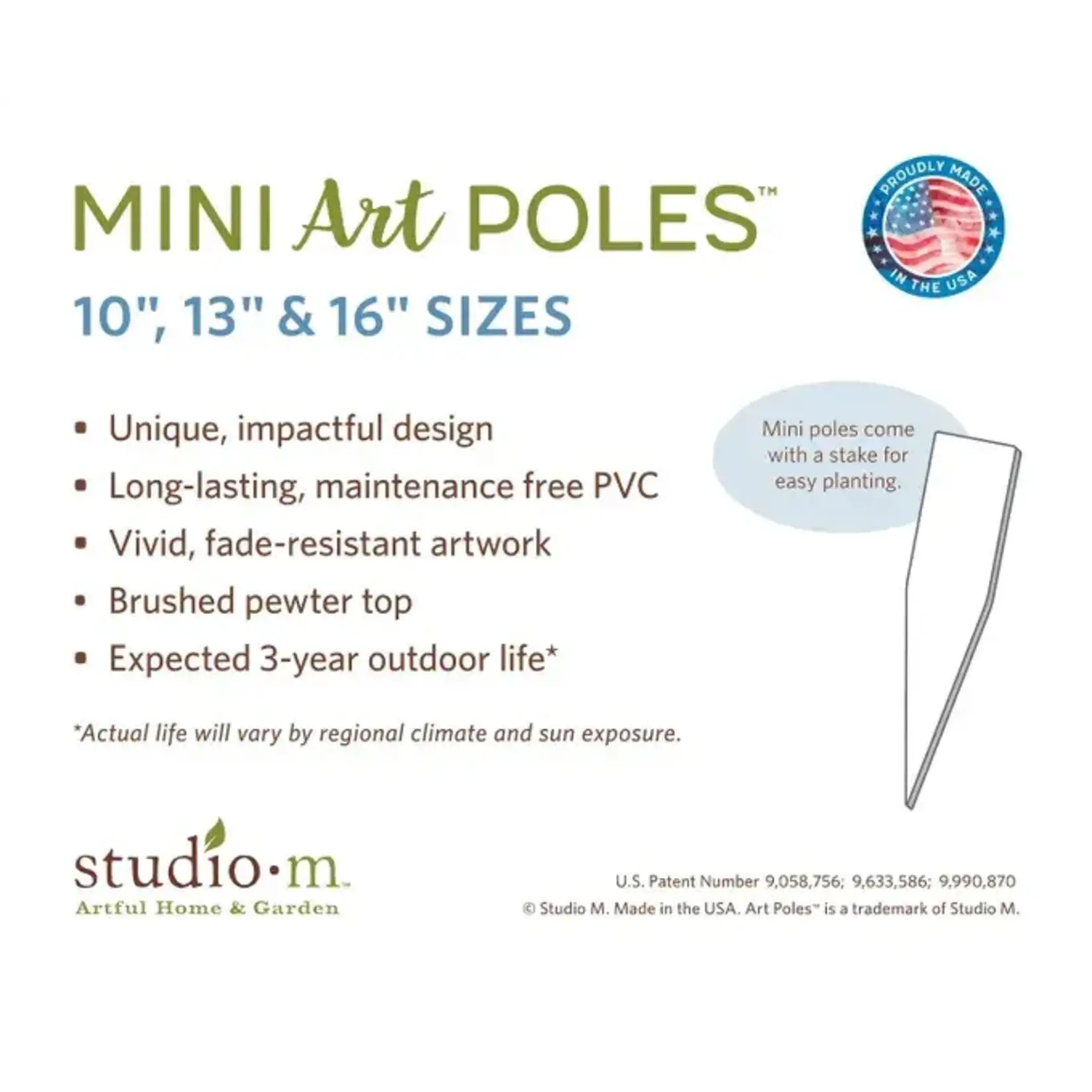 Very Special Person Mini Art Pole (13")
