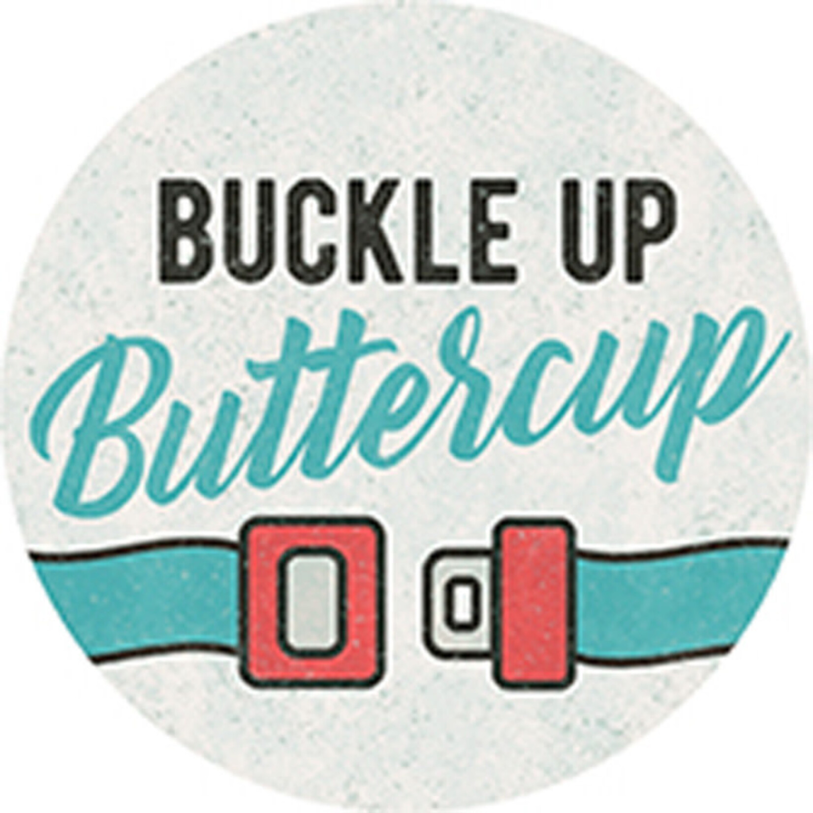 Buckle Up Car Coaster