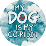 Dog Co Pilot Car Coaster