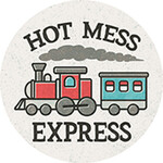 Hot Mess Express Car Coaster