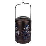 Regal Art & Gift Flower Shadow Lantern - Blue