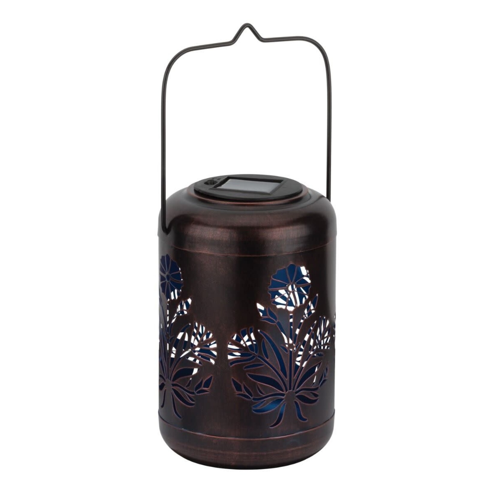 Regal Art & Gift Flower Shadow Lantern - Blue