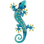 Regal Art & Gift Gecko Wall Decor 18" Blue
