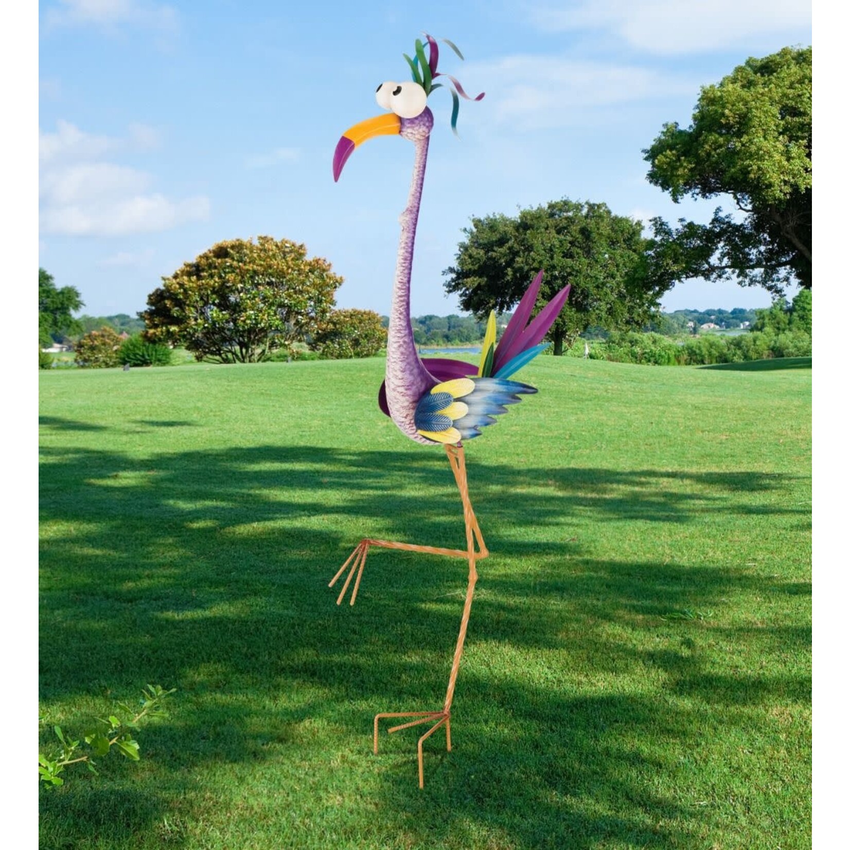 Regal Art & Gift Goofy Bird Stake Crane