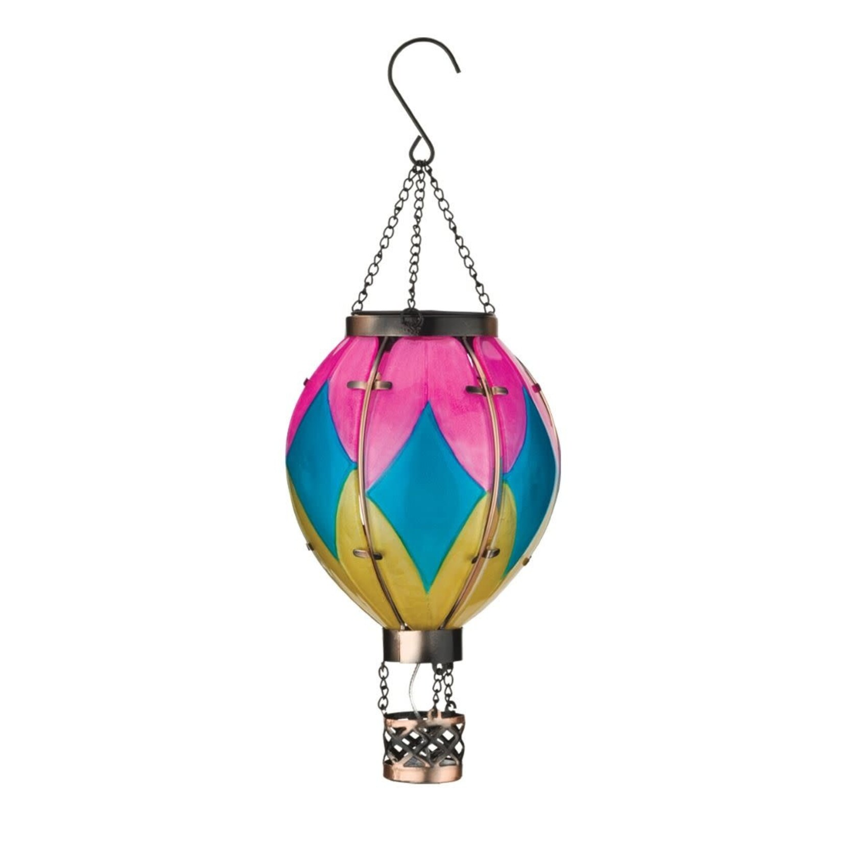 Regal Art & Gift Hot Air Balloon Solar Lantern SM - Diamond