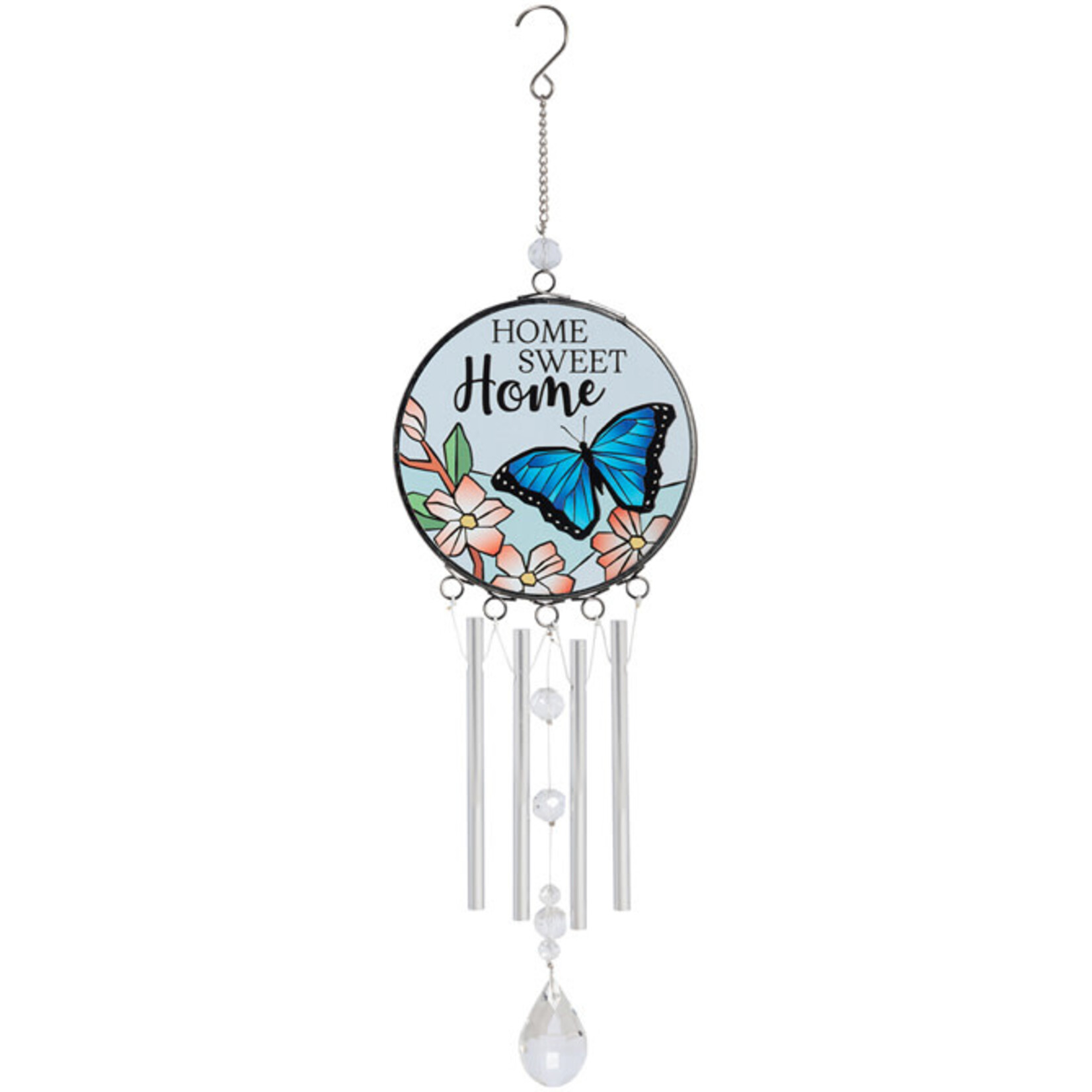 Home Sweet Home  Stained Glass Chime