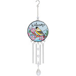 Welcome Stained Glass Chime (I 3)