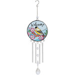 Welcome Stained Glass Chime