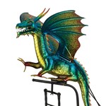Regal Art & Gift Large Dragon Rocker Stake  (Window J)