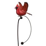 Regal Art & Gift Rocker Bird Stake - Cardinal   (G20)