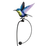 Regal Art & Gift Rocker Hummingbird Stake - Woodnymph