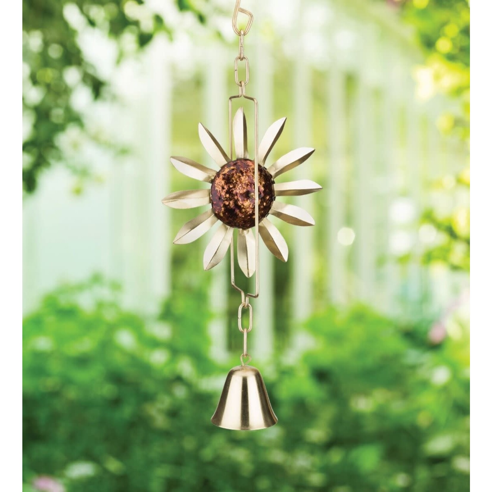 Regal Art & Gift Metal Garden Bell - Sunflower (G14)