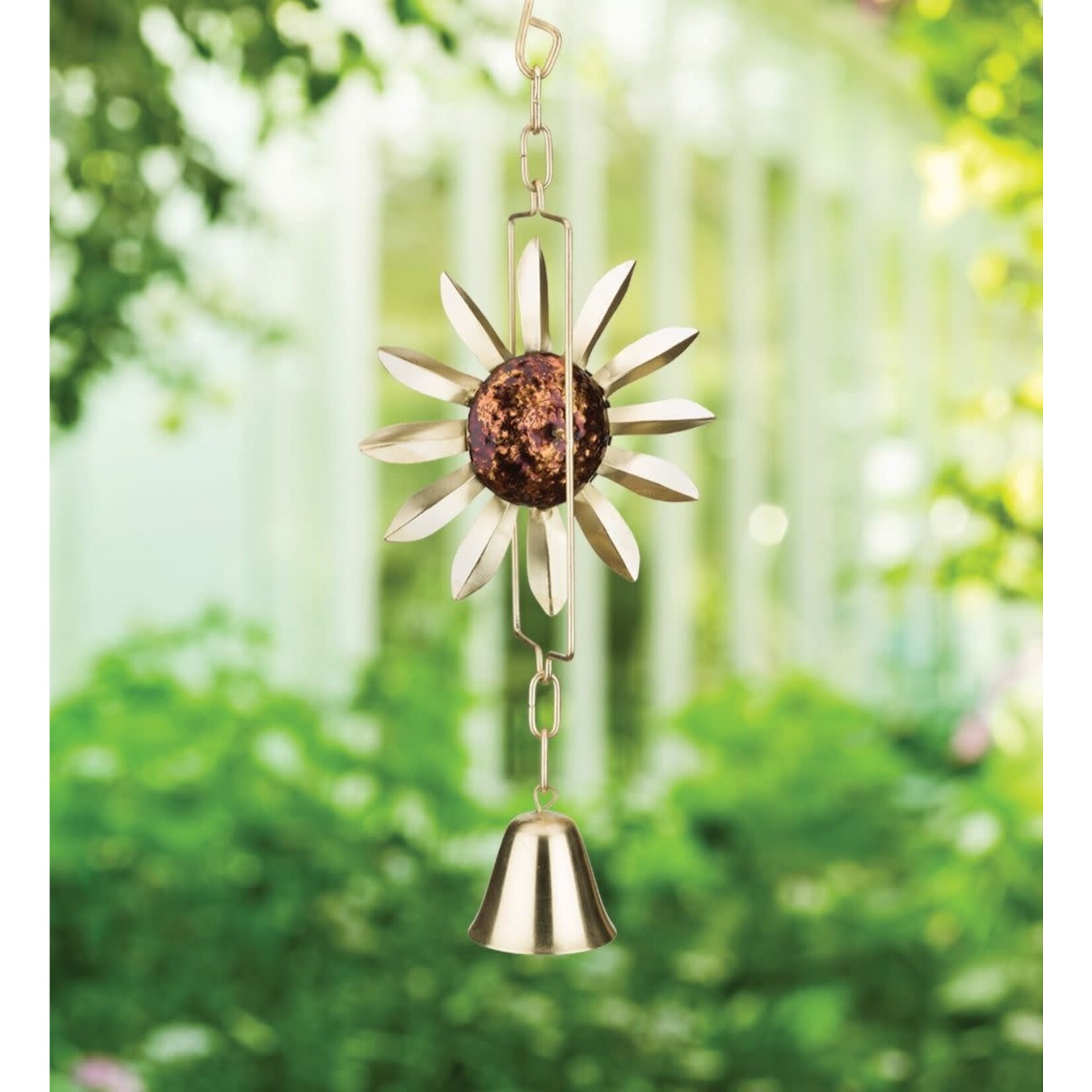Regal Art & Gift Metal Garden Bell - Sunflower