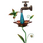 Regal Art & Gift Waterdrop Solar Stake Hummingbird