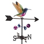 Regal Art & Gift Weathervane Stake - Purple Coronet Hummingbird