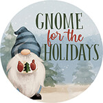 Gnome Round Car Coaster