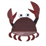 Crab Wall Décor With Easel    (H3)