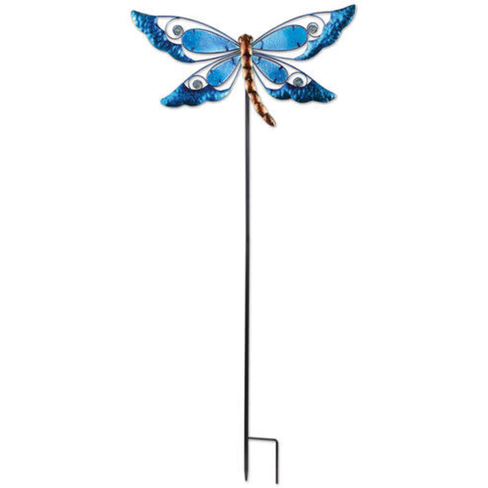 Blue Dragonfly Stake (G 4)