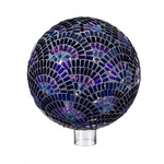 Mosaic Purple 10" Gazing Ball